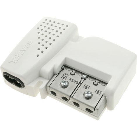 Alimentation 24V PicoKom Televes 5795 - 24V / 130mA, 2 Sorties, Bande passante 5-862 MHz, EasyF (1/5)