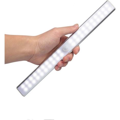 Smart long charging led human body sensor light wall cabinet cabinet light battery night light