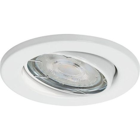 Faretto Sten Incasso Orientabile Briloner Ø8,6cm GU10 Bianco