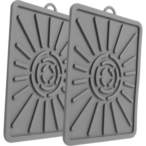 2 pièces Tapis de Cuisson Silicone Anti - adhérent pour Barbecue Résistant (1/5)