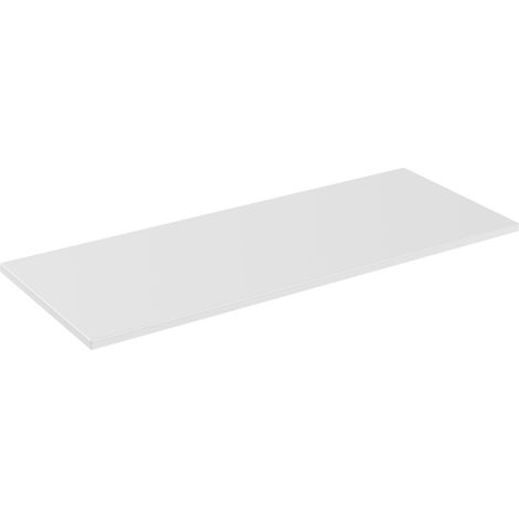 Piano lavabo ICON 180 cm – Finitura bianco alpino opaco – Accessorio mobile sottolavabo design