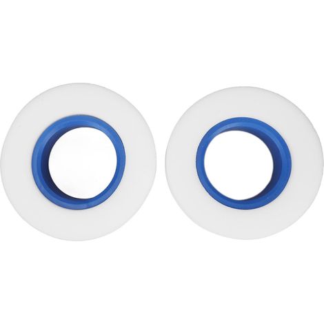 Mousse de pneu double couche souple pour voiture RC, diamètre extérieur 130 mm, compatible avec pneus de crawler RC 1/10, 1/8 et 2,2 pouces (bleu). (1/5)