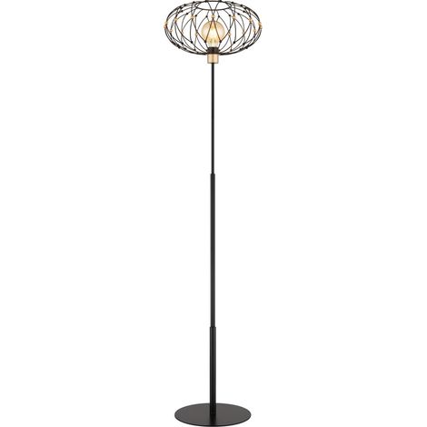 Globo - lámpara de mesa - GREYS - negro - metal - Ø 40cm - E27 -