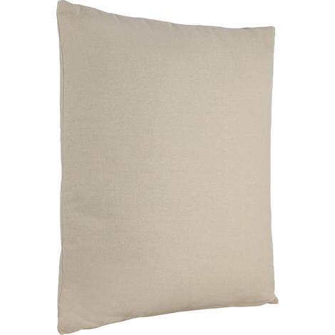 EGLO LIVING Kissen Iles, Couch Zierkissen Basic, Dekokissen aus Polyester und Baumwolle in Beige, Kissenbezug mit Inlett, Sofakissen 50x50 cm (1/4)
