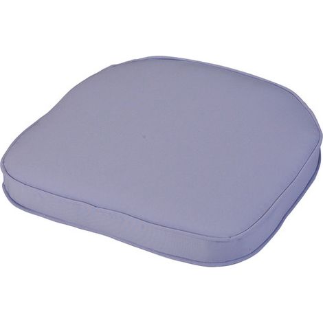 Heather Standard D Pad Outdoor Garden Furniture Cushion - L41 x W38 x H4 cm - Purple