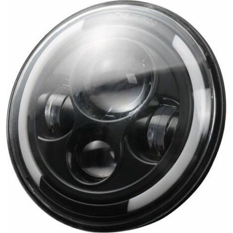 Phare Led 7 150W Lampe Frontale Led Ronde H4 H13 Phare 6500K Feu De Croisement Etanche, 150W (1/4)