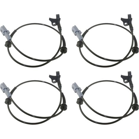 4X per 307308408 3008 C4L Sensore di velocità ruota posteriore Sensore di velocità ABS anteriore e posteriore Sensore ABS 9811802580