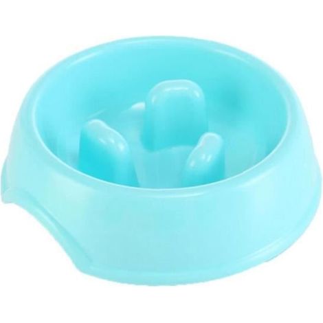 Gamelle pour chien - Bleue - Durable - Non toxique - Prévention des risques d'étouffement (1/4)