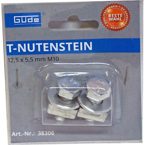 Güde T-Nutensteine klein Nutensteine 2 Stück M10 (1/2)