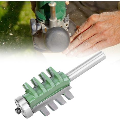 8x34,9 mm Hartmetall-Fingerzinkenfräser, Holzbearbeitungswerkzeug, Schneidzubehör, Grün (1/5)