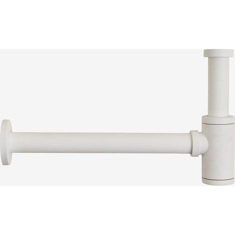 Siphon d'évier en acier inoxydable Bibur SKLUM Blanc