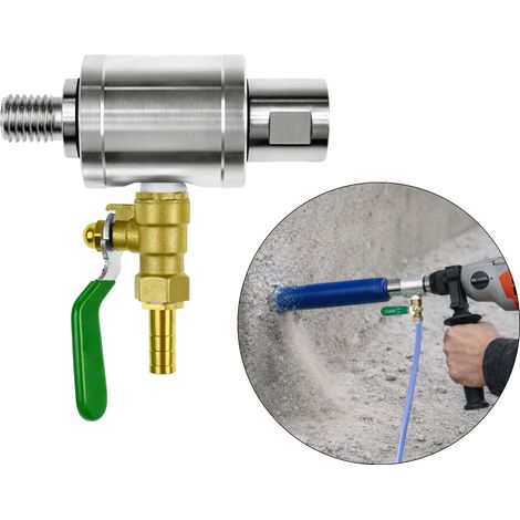 Adaptador de perforación húmeda de 1/2 a M16 de titanio (1/5)