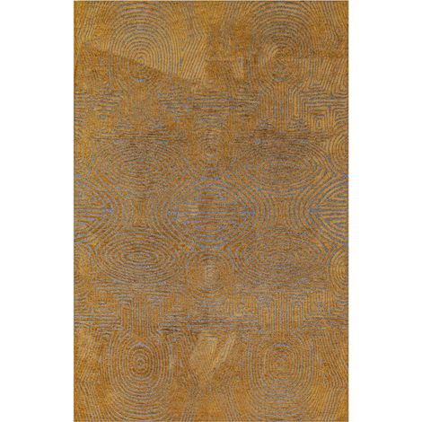 Tapis intérieur extérieur doré jacquard antidérapant - 240 x 340 cm (1/5)