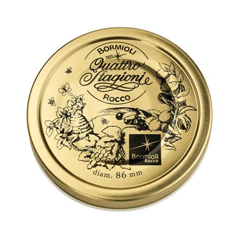 TAPPO X VASO VETRO 4 STAGIONI BORMIOLI - MM  86 CF=PZ 2- 8 confezioni