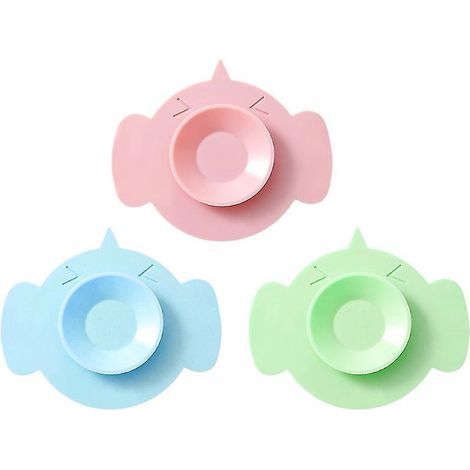 Set mit 3 Saugnäpfen für Kinderschüsseln (1/3)