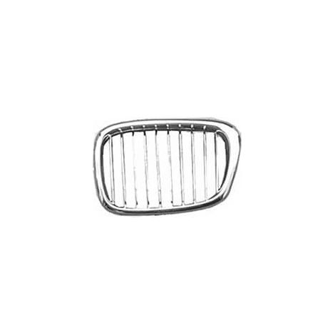Grille de calandre avant gauche chromée BMW Série 5 E39 phase 2 2000-2003