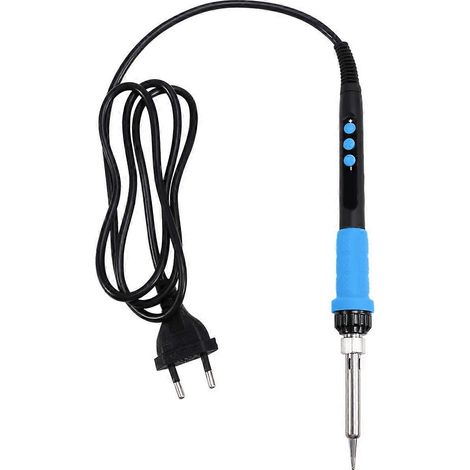 90-W-Elektrolötkolben mit Innenheizung, blauer EU-Stecker