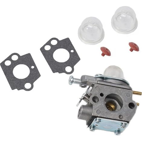 Vergaser-Reparatursatz für Homelite Rasenmäher HBL26BP, HBC26SJS, HBL26BV und HBC26SB – inklusive Vergaser, Primer, Dichtung und Rückschlagventil (1/5)