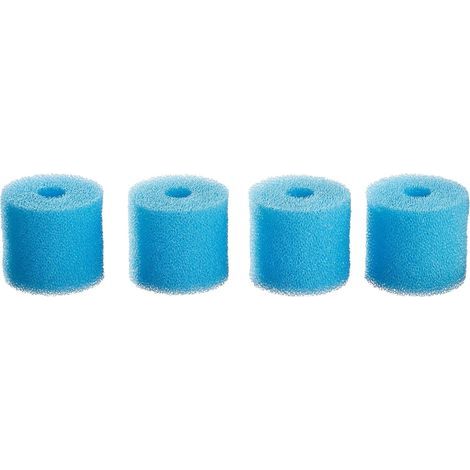 Lot de 4 Filtre pour Oase BioMaster, Accessoire Filtration Aquarium Intérieur (1/4)