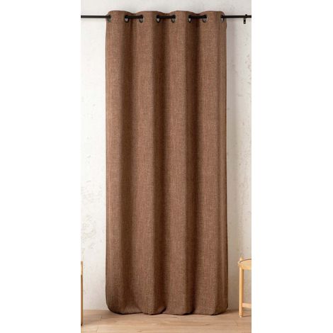 Rideau d’ameublement "Belinda" 145 x 240 cm - 145x240cm - Marron