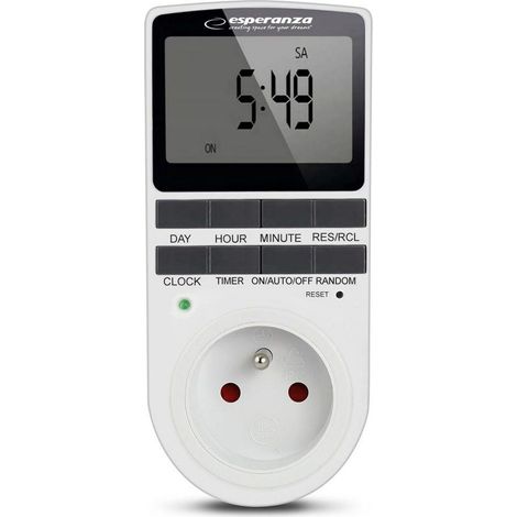 Esperanza ELA101 temporizador electrónico blanco 3680 W (1/3)
