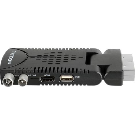 Décodeur TNT HD - Visiosat - TVT100 HD - Compact - Enregistrement USB - HDMI et Péritel (1/4)