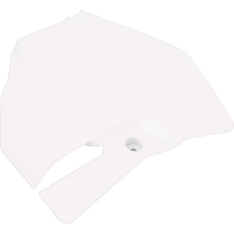 Cache de plaque d'immatriculation avant pour moto, en plastique ABS, pour EXC 150 250 300 TPI (2020-2022), blanc. (1/5)