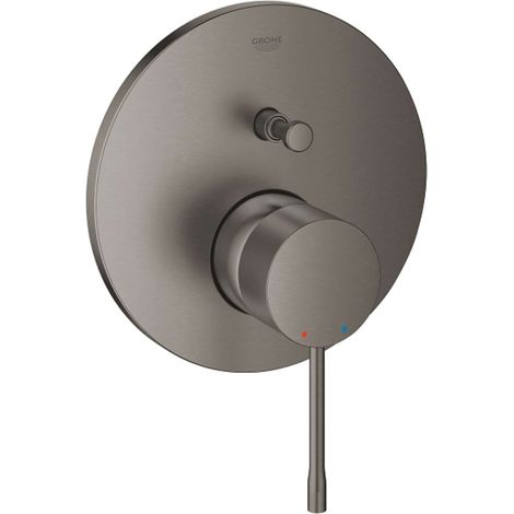 Grohe Essence - Unterputzarmatur für 2 Verbraucher, Hard Graphite gebürstet 24058AL1