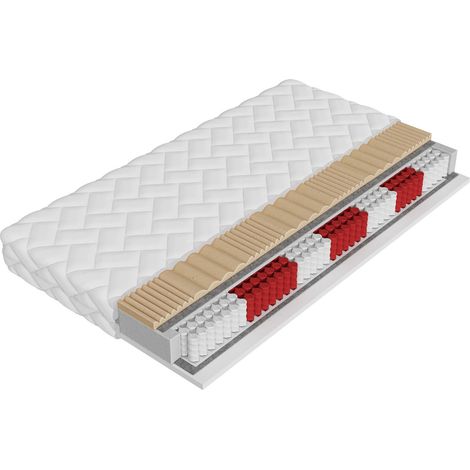 Matelas ComfiDream Gemini , Avec ressorts (Pocket), Respirant, Propriétés orthopédiques, Mousse de polyuréthane, À deux côtés, Emballé en rouleau (1/3)