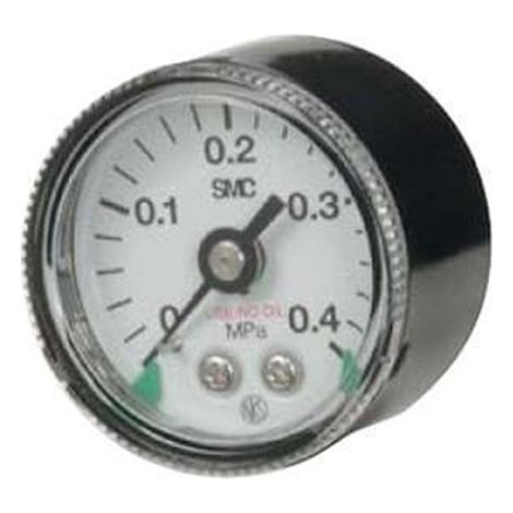 Manomètre SMC, 0MPa à 0.7MPa, raccord R 1/8, Ø cadran 42.5mm ( Prix pour 1 )