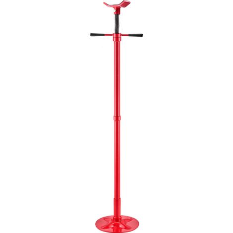 Mophorn Unterstützungsständer 750 kg, höhenverstellbar (1376–2128 mm) mit Drehgriff und selbstsichernder Schraube, ideal zur Stabilisierung von Fahrzeugteilen