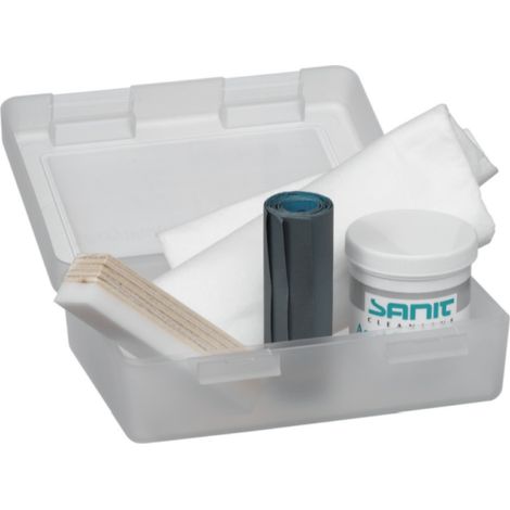 Jacob Delafon – Kit de polissage pour surfaces acryliques – Rénove et répare – Finition métal – Efface rayures et imperfections – Prolonge durée de vie