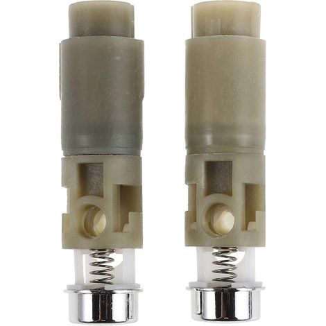 Lot de 2 charnières amortisseurs de fermeture douce pour abattant de WC, coussinets de protection pour abattant de WC, remplacement silencieux et anti-claquement (1/5)