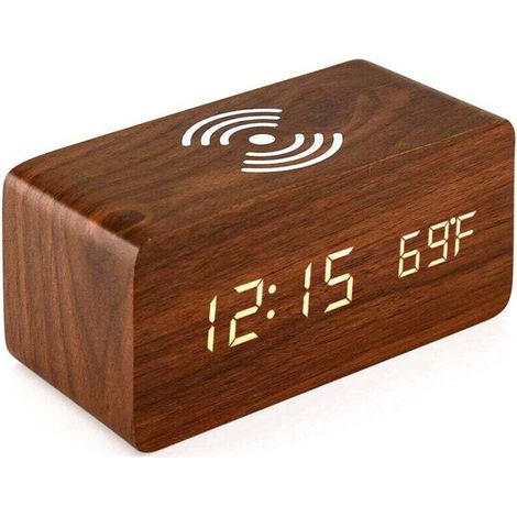 Horloge Murale Luminescente 12 Pouces (30cm) - Brillante dans le Noir - Silencieuse à Quartz - Décoration pour Bureau ou Maison