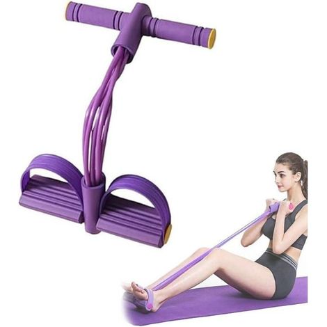 Corde tension 8 tubes – Bande résistance élastique – Entraînement complet corps – Pour fitness (1/5)