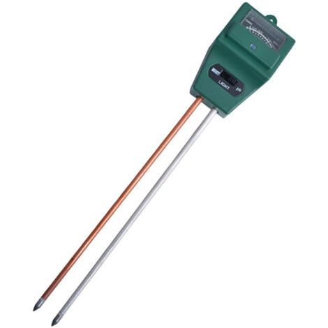 Tester del pH del suolo Tester del pH del suolo 3 in 1, kit del tester del suolo Tester dell'umidità delle piante Misuratore del suolo del pH Terreno per fiori/erba/piante/giardino/fattoria/prato (1/4)