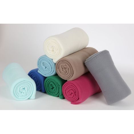 Polar Fleecedecke 170x130cm Wohndecke Sofadecke Kuscheldecke Tagesdecke Decke