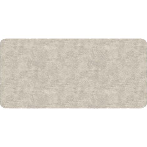 Tapis d'entrée/buanderie moderne et uni, 60 x 120 cm, lavable en machine, antidérapant, à poils courts, beige clair. (1/5)