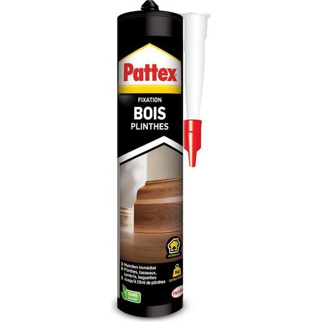 Pattex Colle Fixation Plinthes Bois 380g (1/3)