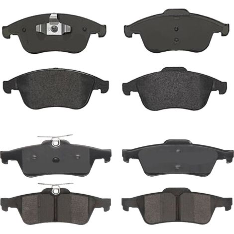 KIT PASTIGLIE FRENO ANTERIORI E POSTERIORI compatibile con RENAULT MEGANE IV 2 VOLUMI/CODA SPIOVENTE (B9A/M/N) / PASTIGLIE FRENANTI AUTO OEM P 68 068,P 68 024  P 68 041 / SOSTITUZIONE DIRETTA / BASSA 