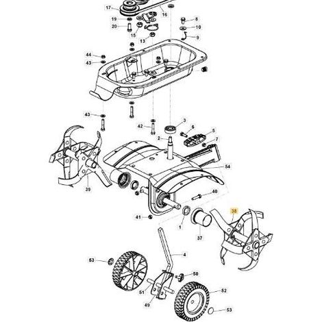 CONJUNTO DE ROTOR-SX ORIGINAL STIGA - 1483-2054-01