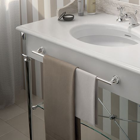 GEDY GE21 GENZIANA PORTASCIUGAMANI 60 CM CROMO (1/2)