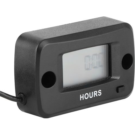 Digitaler LCD-Betriebsstundenzähler für ATV/UTV/Motorrad – Vibrationsaktivierung und wasserdicht