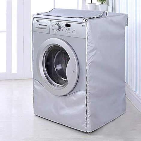 Housse pour machine à laver - 85 × 60 × 57 cm - Avec fermeture éclair - Imperméable, anti-poussière, résistante aux UV - Résistante au vieillissement-AquaForge (1/5)