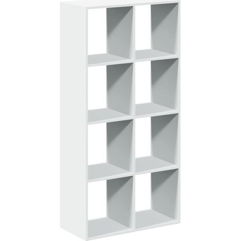 Maison Exclusive - Raumteiler Bücherregal Weiß 69,5 x 29 x 137,5