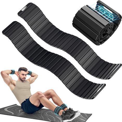 Magnetische enkel- en polsgewichtsbanden, gemaakt van siliconen (waterdicht), antislip, gemakkelijk te dragen, verstelbaar (geschikt voor zowel mannen als vrouwen), geschikt voor diverse sporten zoals (1/5)