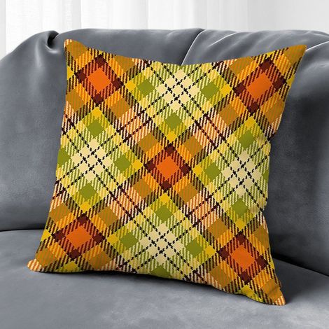 Housse de coussin carreaux décoratifs, décoration maison,50×50cm