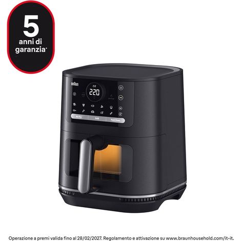 DELONGHI Friggitrice Ad Aria Multifry 5 Con Finesta 6 Litri