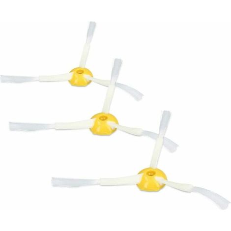 Kit d'accessoires compatible avec iRobot Roomba 800/900 - Lot de 3 brosses latérales pour aspirateur robot - Accessoires de nettoyage compatibles avec tous les modèles de la série Roomba 800/900 STOL (1/5)