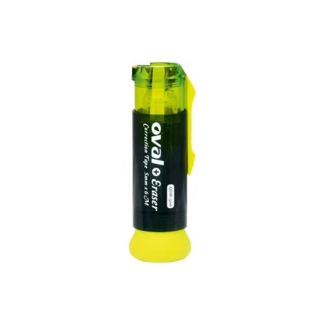 Correttore ovale In nastro 5 mm x 6 m Gomma QDR-506 0125